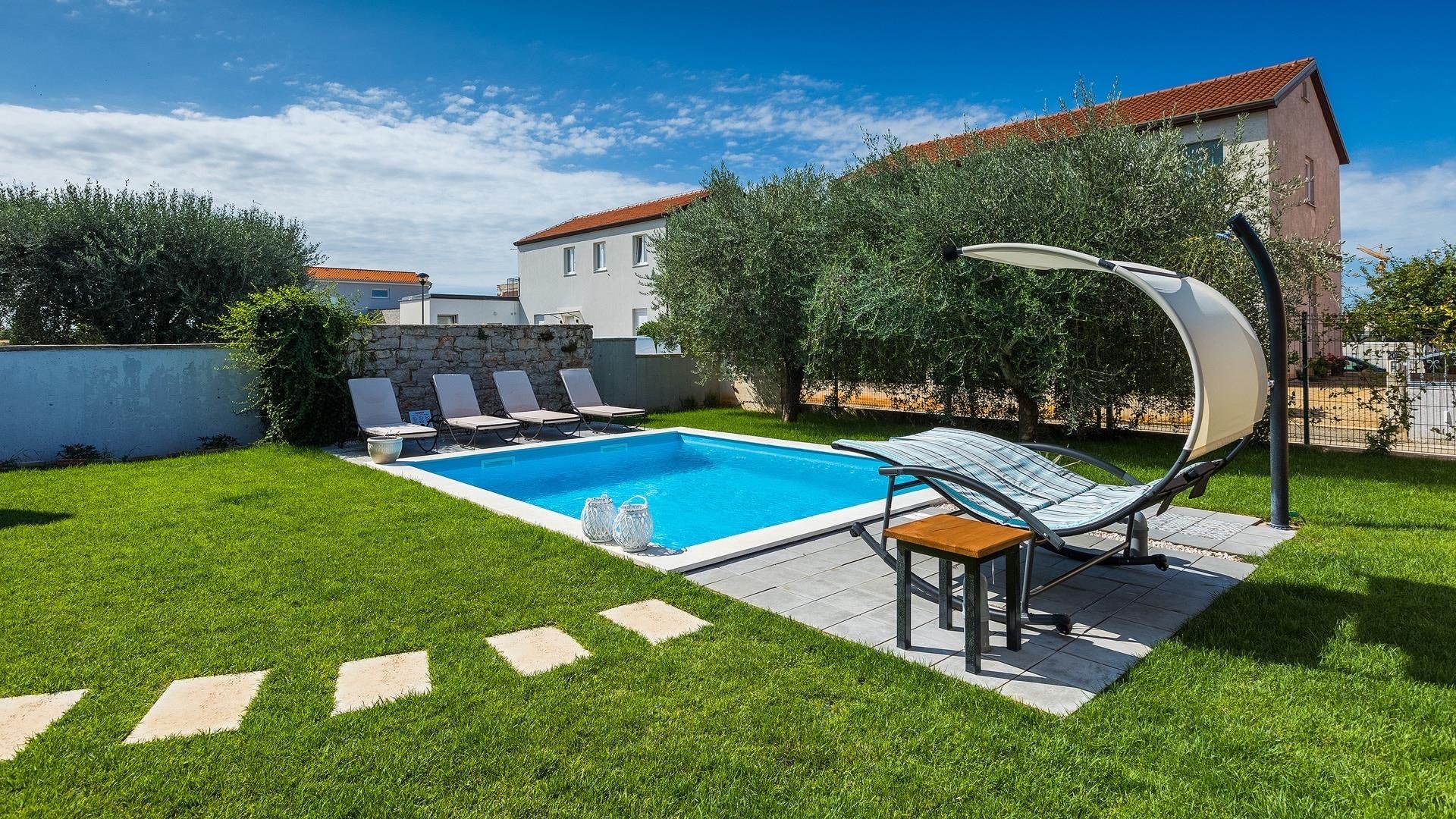 Villa Mediterranea Umag Villa with pool Ferienhaus mit Pool Aleimeiten